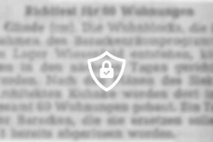 Richtfest für 60 Wohnungen