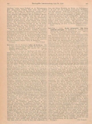 295-296 [Rezension] Steinlein, Hermann, Luther als Seelsorger