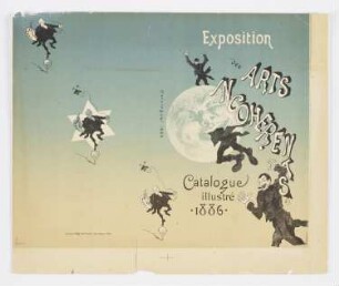 Umschlag zu: "Exposition des Arts Incoherents. Catalogue illustré", Paris 1886