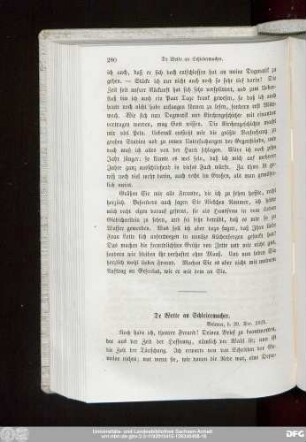 De Wette an Schleiermacher. Weimar, d. 29. Dec. 1821.