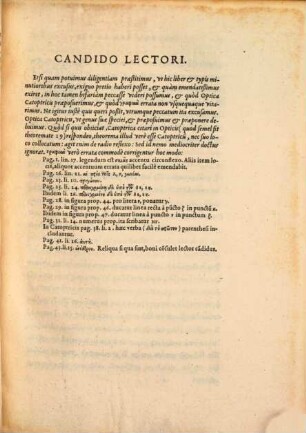 Eukleidu Optika Kai Katoptrika : = Euclidis Optica & Catoptrica, Nvnqvam Antehac Graece Aedita