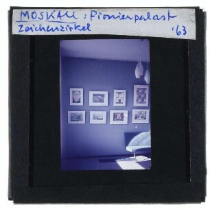 Moskau, Pionierpalast : Zeichenzirkel