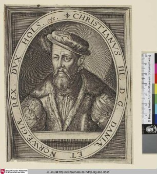 Christianus III. D.G. [Christian III., 100. König von Dänemark]
