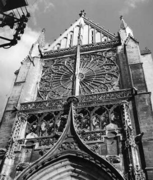 Troyes. Saint-Pierre-et-Paul (Baubeginn 1208, Vollendung 1640). Teilansicht