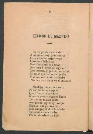 Amor de madre