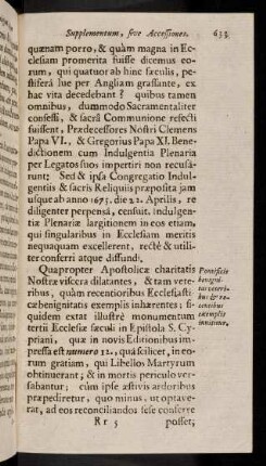 633-644, Quapropter Apostolicae charitatis ...