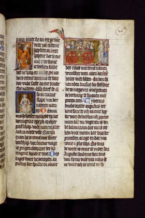 Tod des Antonius. Tod der Kleopatra. Triumph des Augustus