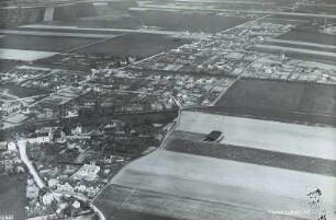 Zweinaundorf bei Leipzig : Blickrichtung Nordosten nach Baalsdorf