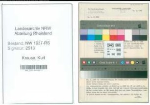 Entnazifizierung Kurt Krause , geb. 20.12.1889 (Bankrat)