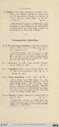 Gesammelte Schriften (Nr.10-25)