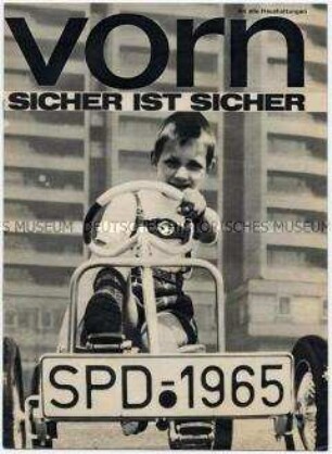 Sonderdruck der SPD zur Bundestagswahl 1965