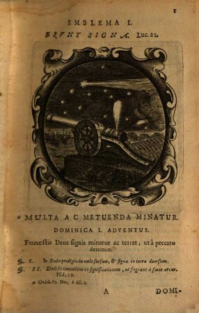 Lux Evangelica sub velum Sacrorum Emblematum Recondita : in Anni Dominicas Selecta Historia & Morali Doctrina Varie Adumbrata, [1]