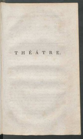 Théâtre