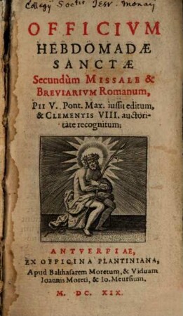 Officium hebdomadae sanctae