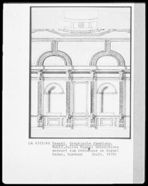 Kassel & Ständehaus & Dekoration