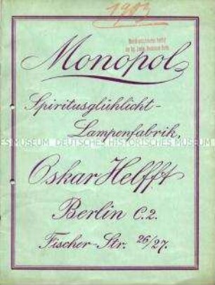 Spiritusglühlicht-Lampen