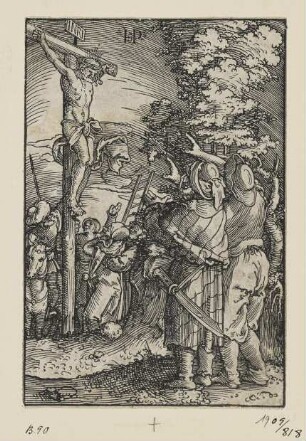Christus am Kreuz, Blatt 7 der Folge "Passion Christi"