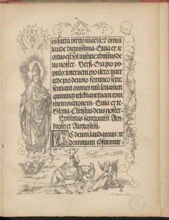42. [Der heil. Augustinus und Ambrosius]