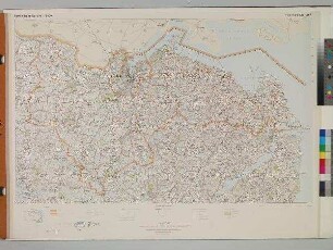 Karte von den Gemeinden im Kreis Flensburger-Land