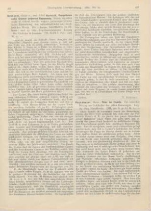 458-460 [Rezension] Hagenmeyer, Heinr., Peter der Eremite. Ein kritischer Beitrag zur Geschichte des ersten Kreuzzuges