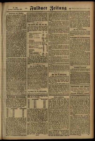 Zweite Ausgabe vom Freitag, den 02. September 1921.