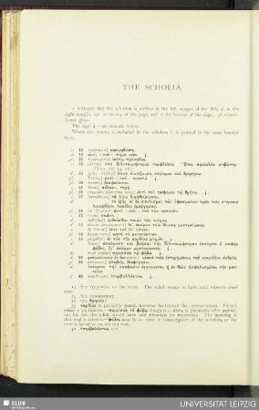 The Scholia