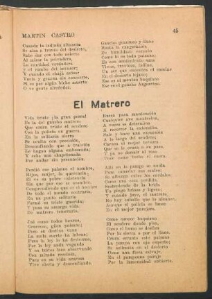 El Matrero