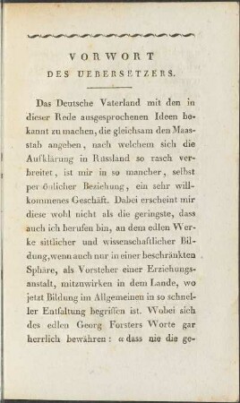 Vorwort des Uebersetzers.