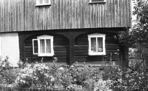 Kubschütz-Rachlau. Ehem. Mühle, Wohnteil, Detail