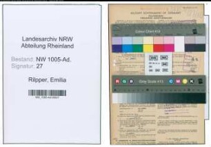 Entnazifizierung Emilia Rilpper , geb. 26.06.1902 (Ehefrau)