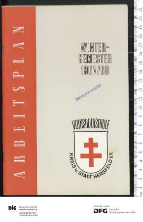 Programm 2. Semester 1967/1968