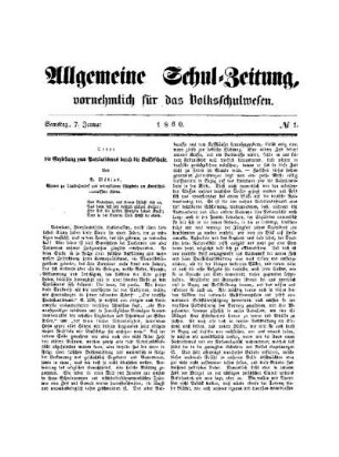 Ueber die Erziehung zum Patriotismus durch die Volksschule