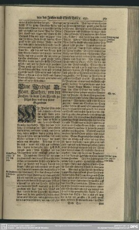 Eine Predigt D. Mart. Lutheri, von den Zeichen, so dem Tode Christi gefolget sein, und von seiner Begrebnis