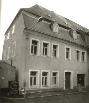 Marienberg, Amtsstraße 14. Wohnhaus. Straßenansicht