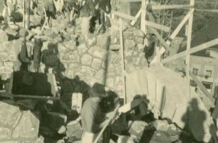 Zerstörte Edertalsperre, 1943