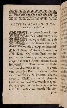 2v-6r, Lectori Benevolo Salutem Officios