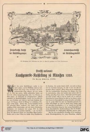 Deutsch-nationale Kunstgewerbe-Ausstellung zu München 1888, [8]