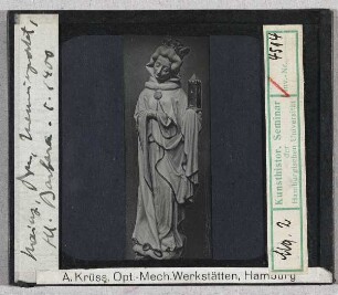 Mainz, Dom: Memorienpforte, Hl. Barbara