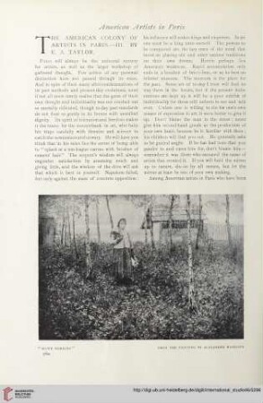 The American colony of artists in Paris, 3