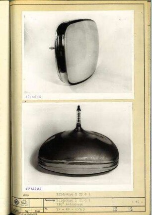 53-cm-Bildwiedergaberöhre mit elektrostatischer Fokussierung, 1961