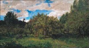 Französischer Obstgarten zur Erntezeit (Le verger)