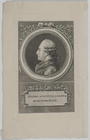 Bildnis des Pierre Augustin Caron de Beaumarchais