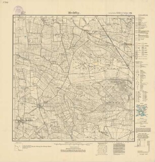 1121 Medelby (4-cm-Karte) Meßtischblatt [alte Nr. 128]