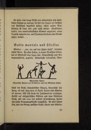 Salto mortale und Flicflac