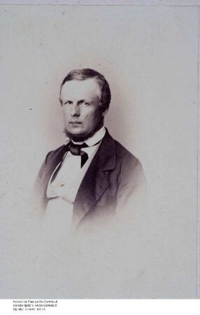 Fabricius, August (1825-1890) / Porträt, Brustbild