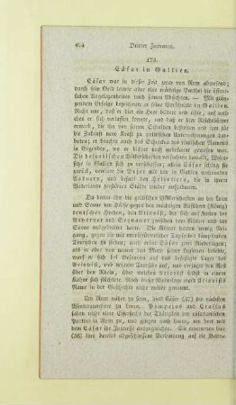 173. Cäsar in Gallien
