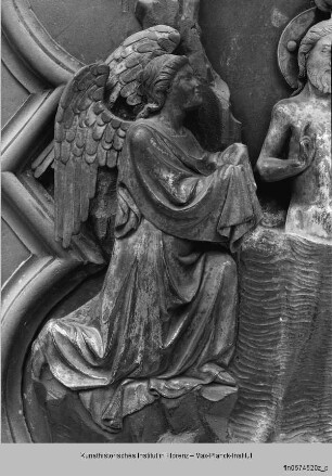 Türreliefs : Szenen Johannes' des Täufers : Taufe Christi