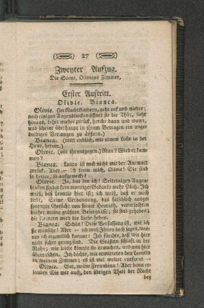 [Erster Auftritt. - Vierter Auftritt.]