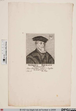 Bildnis Georg Hofmann