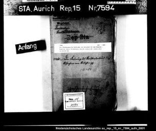 Die Genehmigung zur Aufnahme von Anleihen für den Wegeverband des Amtes Stickhausen und der Ausbau der Landstraßen in diesem Amt